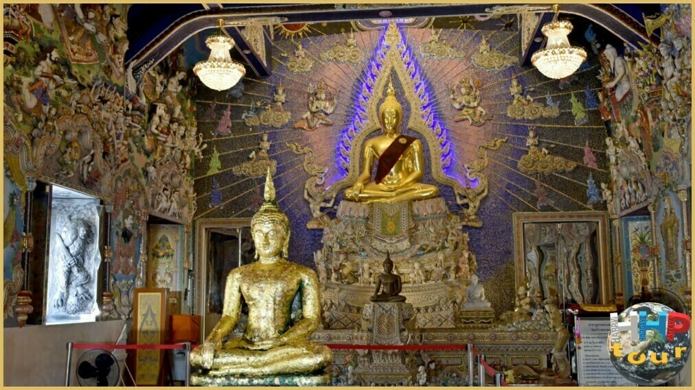 9 Чуде Бангкока. ХРАМ ДЭВИДА БЭКХЕМА (Wat Pariwat). Алтарь.