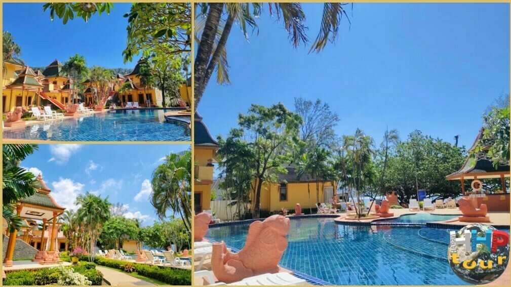 Бассейны в отеле Coconut Beach Resort Spa на экскурсии Ко Чанг Парадайс.