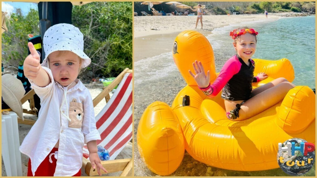 Остров Paradise подходит и для деток.