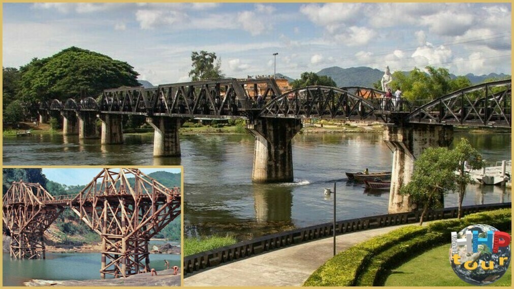Мост через реку Квай. Экскурсия Квай Сафари и Каньон Летающего Дракона.