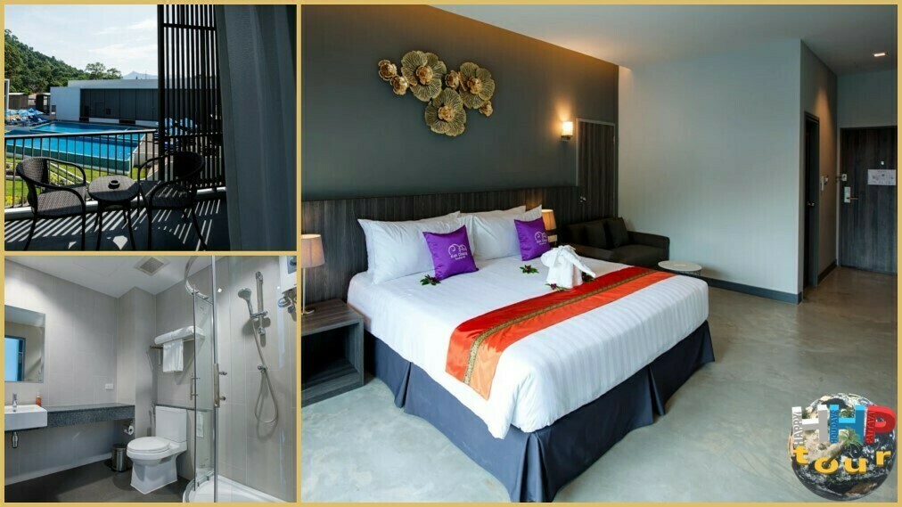 Комната с видом на бассейн в отеле Paradise Hill. Экскурсия "Ко Чанг эконом".