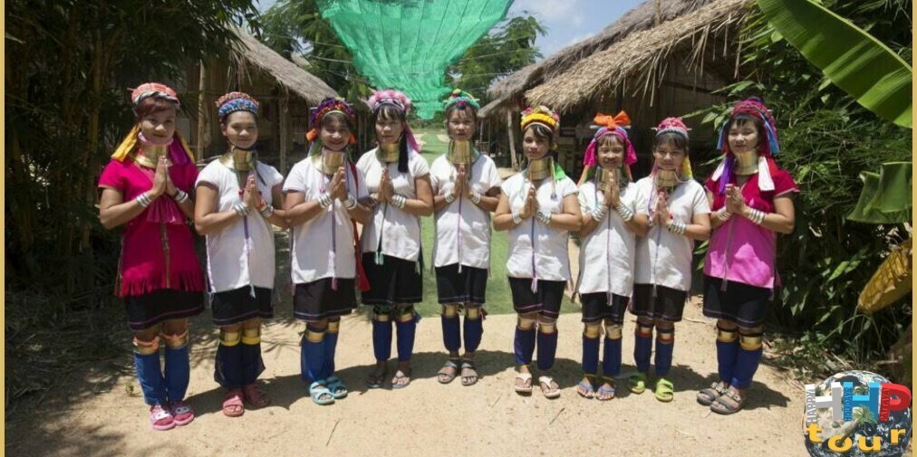 Знакомство с Сиамом. Длинные шеи женщин племени Карен.