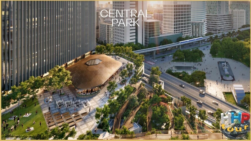 Dusit Central Park на экскурсии Новый Вечерний Бангкок.