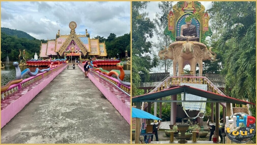 #Экспедиция Следопыт. Розовый зал для молитв в Лесном храме Namtok Thammarot temple