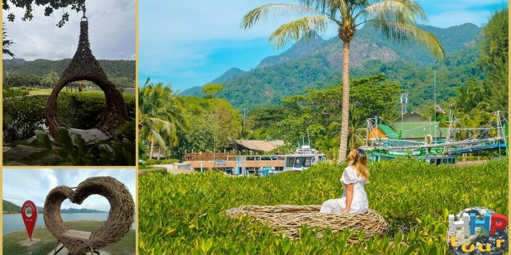 Чай Чет Резорт на экскурсии Ко Чанг ВИП. Различные декорации для фото.