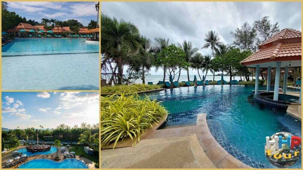 Бассейны в отеле Paradise Hill. Экскурсия "Ко Чанг эконом".