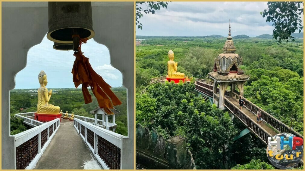 Экскурсия на Ко Чанг премиум. Мост к Будде через долину, храм Золотой Колокольчик.