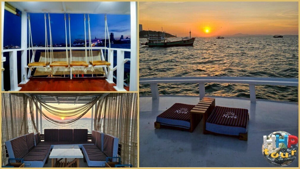 Звёздный Фарватер Паттайя. Разные виды из палубы.