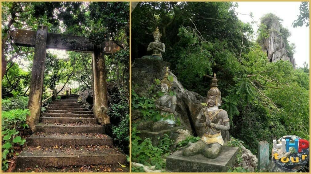 Экскурсия на Ко Чанг премиум. Ступенчатый путь к храму Золотой Колокольчик, сквозь поросшие тропы.