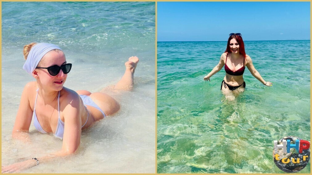 Остров Paradise. Фотосессия в море.