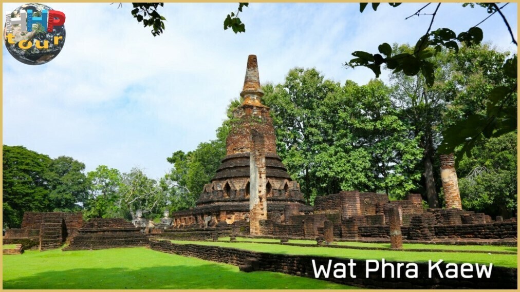 Королевство Сукхотай, Kamphaeng Phet Wat Phra Kaew. Ступа