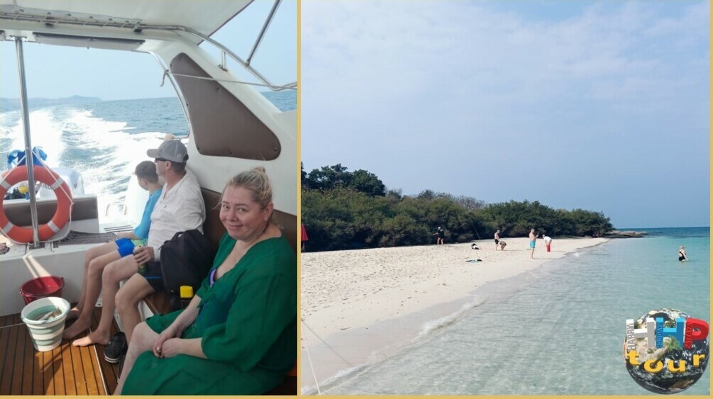 Морская экскурсия Фантастик. Дорога к первому острову.