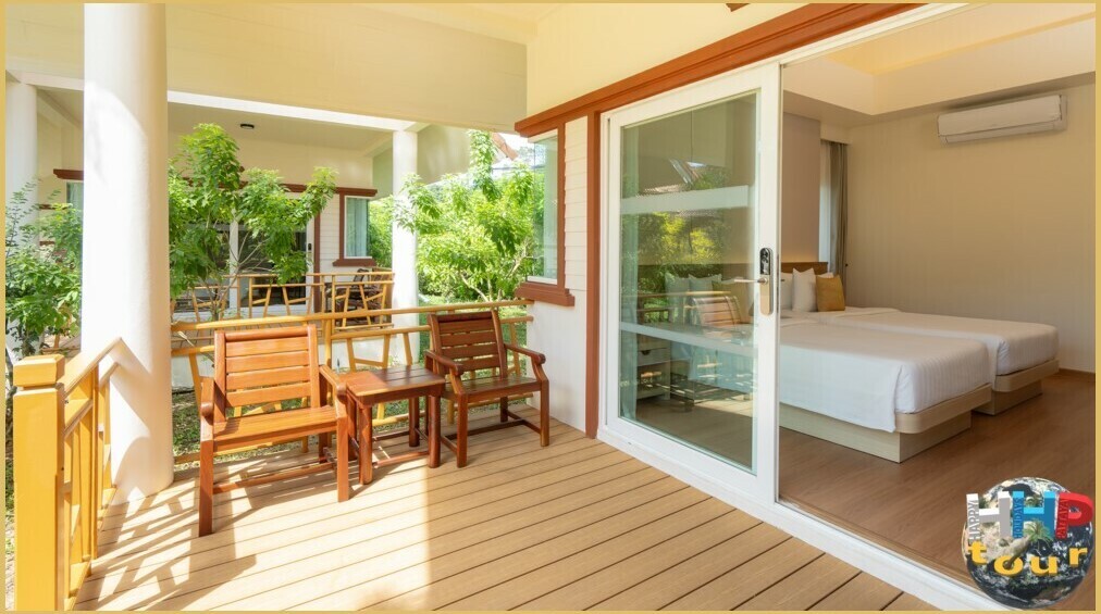 Ко Чанг премиум Paradise Resort & SPA 5★ Garden Villa, собственная терраса для релакса.