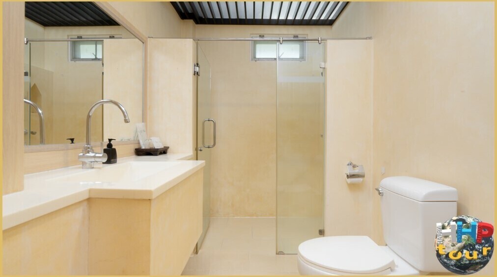 Ко Чанг премиум Paradise Resort & SPA 5★ Garden Villa, уборная и душевая.