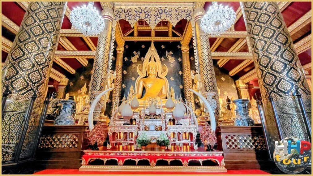 Королевство Сукотай, Wat Phra Si Rattana Mahathat Woramahawihan, это изображение является самым красивым портретом Будды во всем Таиланде.