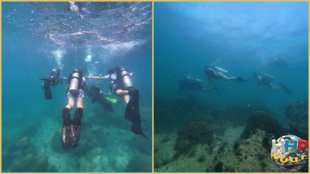 Экскурсия Побег в океан. Прогулка с аквалангом.