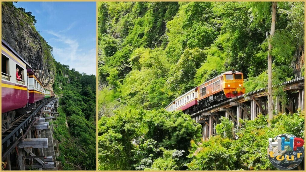 Поездка на поезде. Экскурсия Река Квай Paradise.