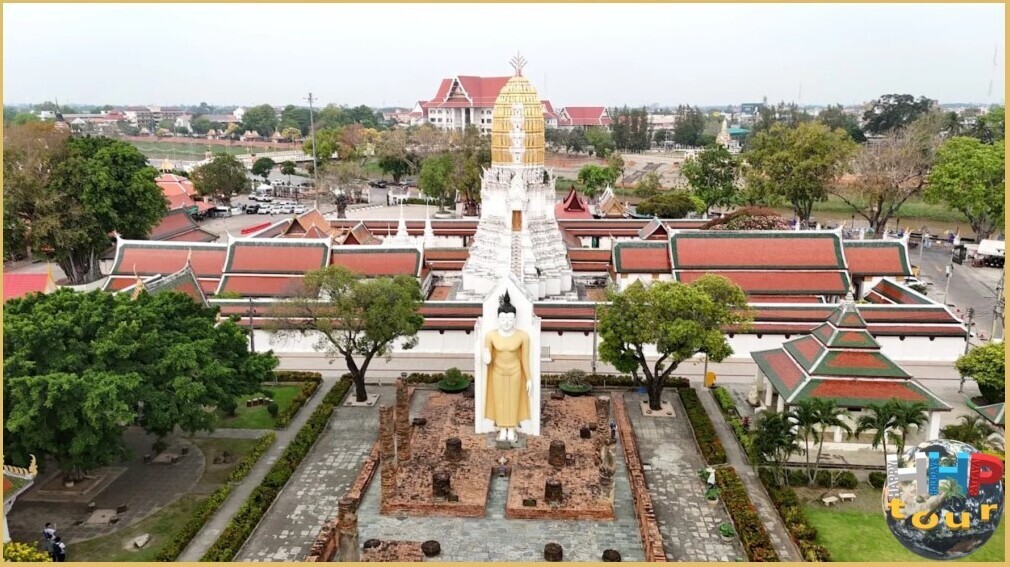 Королевство Сукотай, Wat Phra Si Rattana Mahathat Woramahawihan вид сверху.