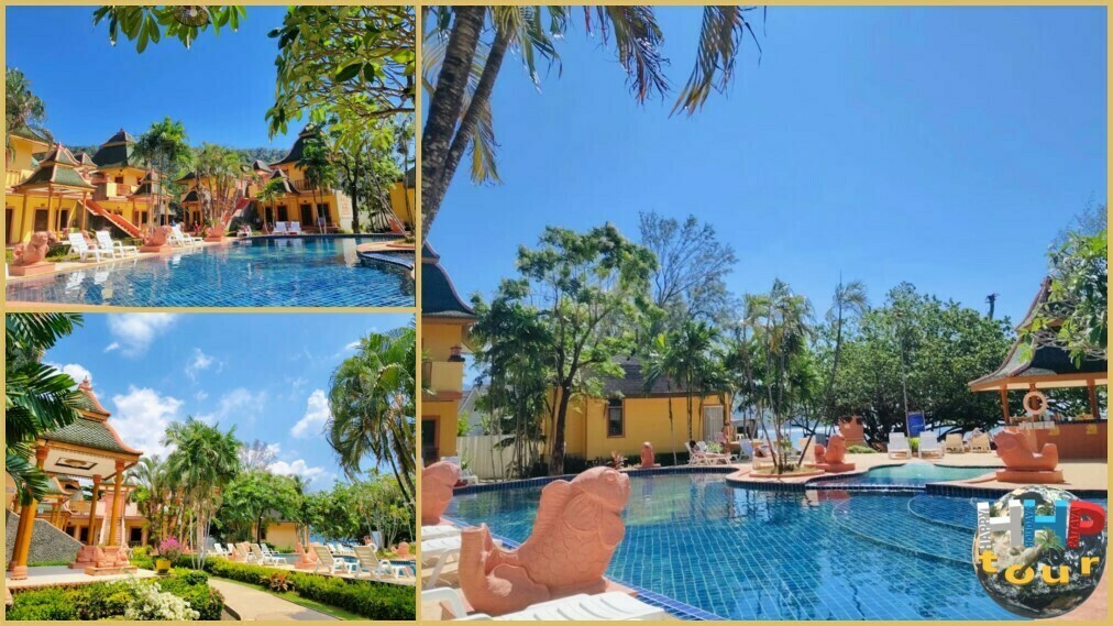 Бассейны в отеле Coconut Beach Resort Spa. Экскурсия "Ко Чанг эконом".