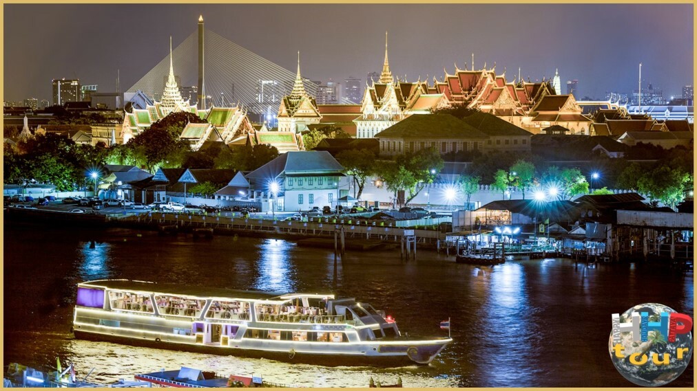 Вечерний круиз с ужино по реке Чао Прайя. Экскурсия из Паттайи Новый Вечерний Бангкок.
