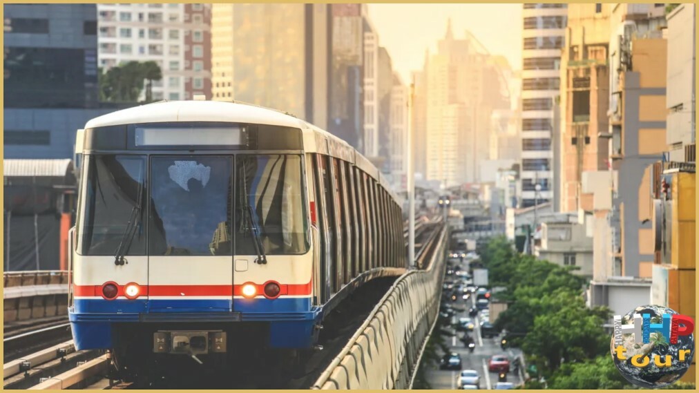 Воздушное метро Маханакхон — Айкон Сиам на экскурсии Новый Вечерний Бангкок.