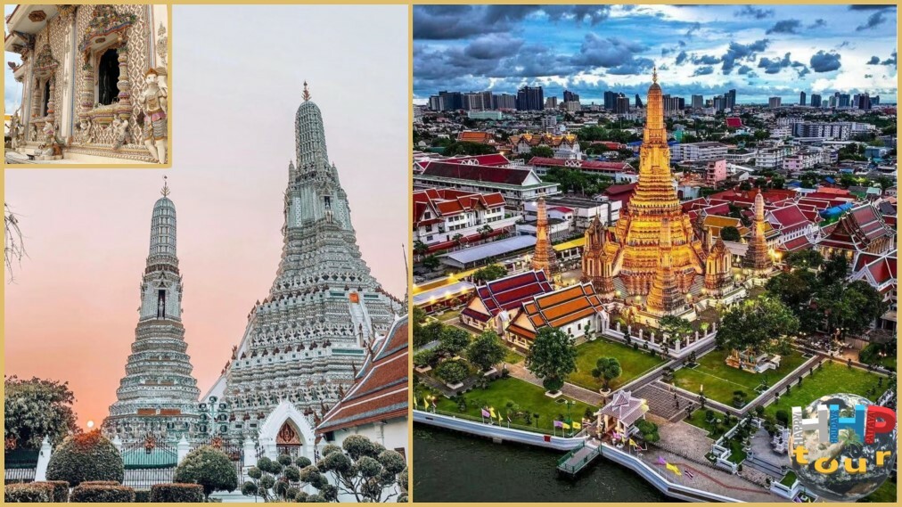 9 Чуде Бангкока. Фотогеничный Ват Арун.